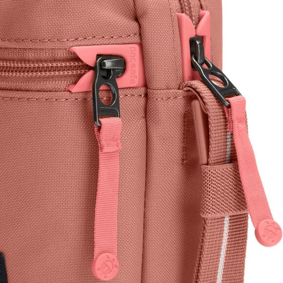 Anti Theft Micro Crossbody Bag Polyester RFID Safe Compact Travel - Picture 9 of 10